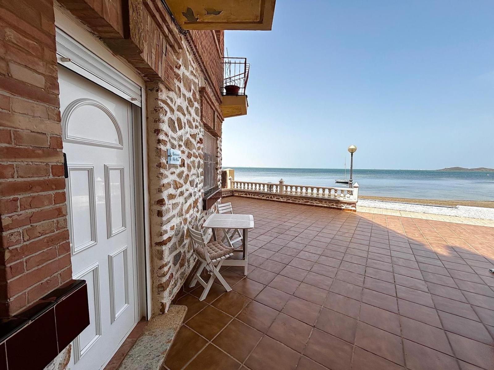 Mar Menor, Urrutias - Beachfront With Patio Under New Management Since July 2024 Apartment *